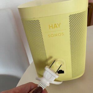 Sonos HAY One Limited Edition Yellow Wifi Smart Speaker Works Great